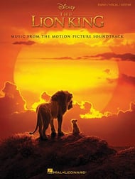 The Lion King 2019 piano sheet music cover
